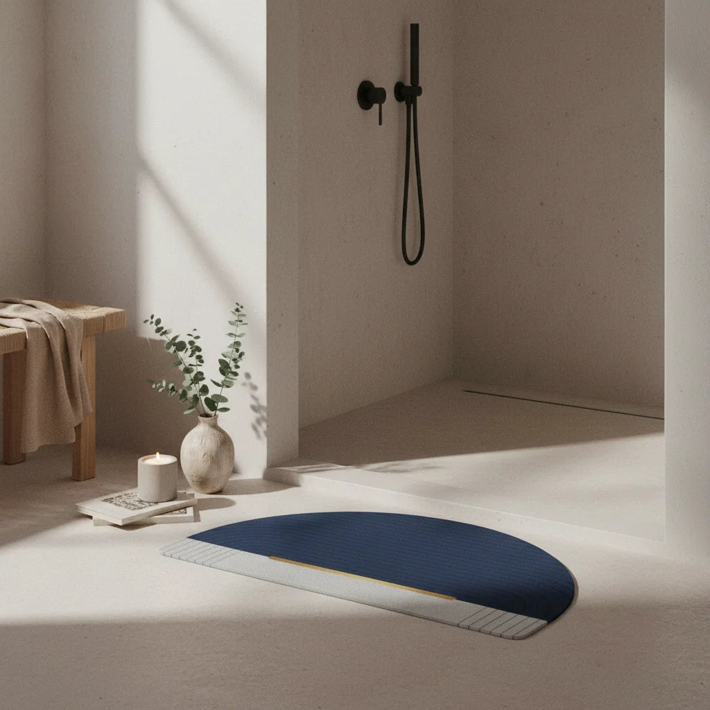 Tapis de Bain Demi Rond