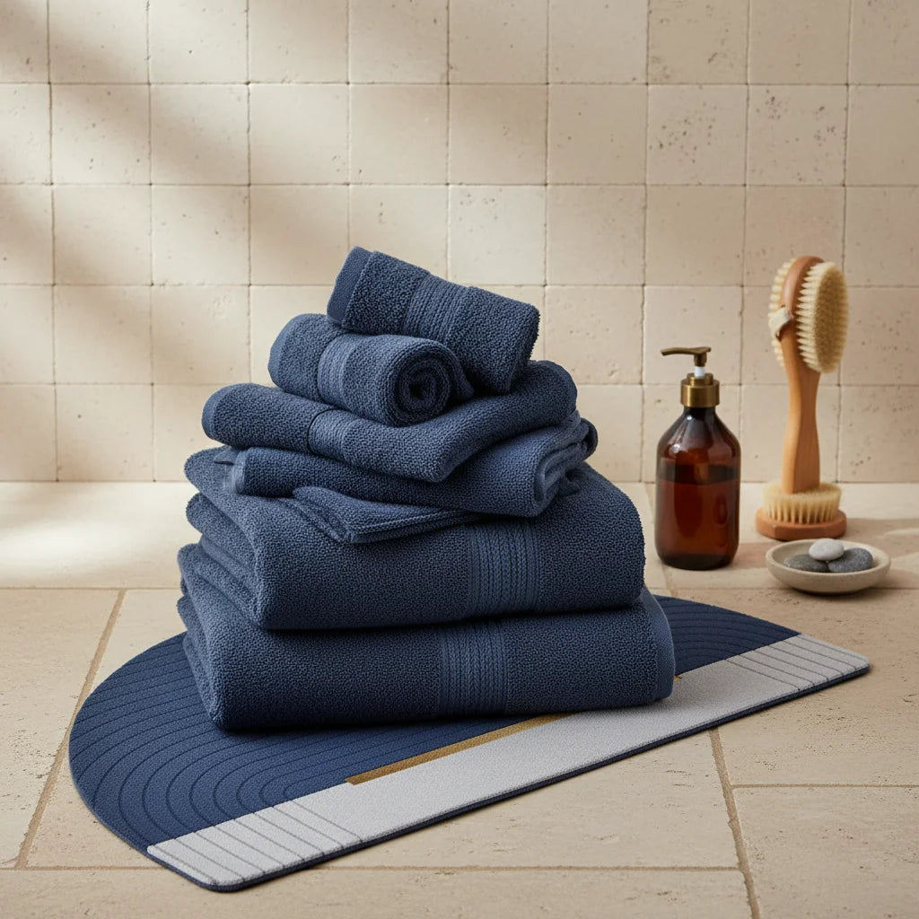 Tapis de Bain Demi Rond