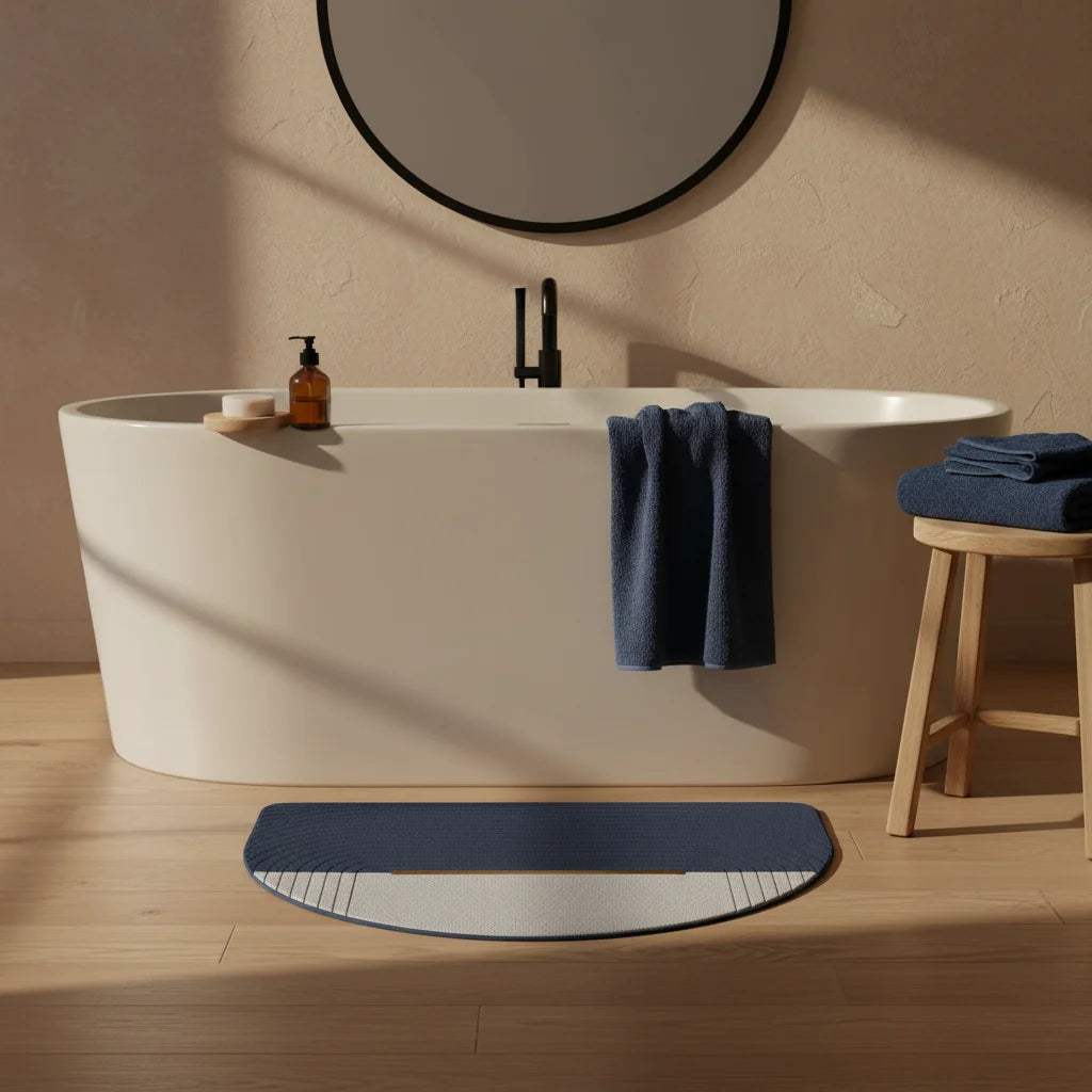Tapis de Bain Demi Rond