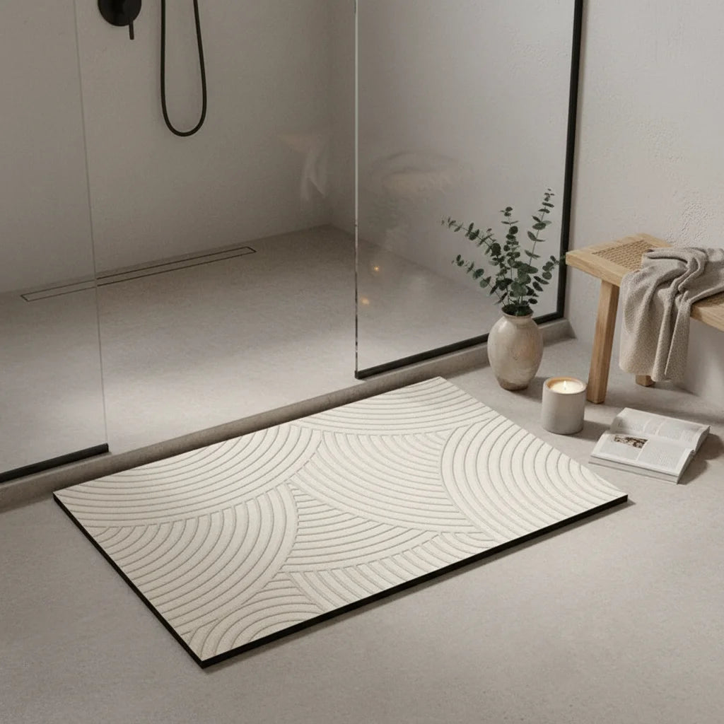 Tapis De Bain Design Motif 60x120cm