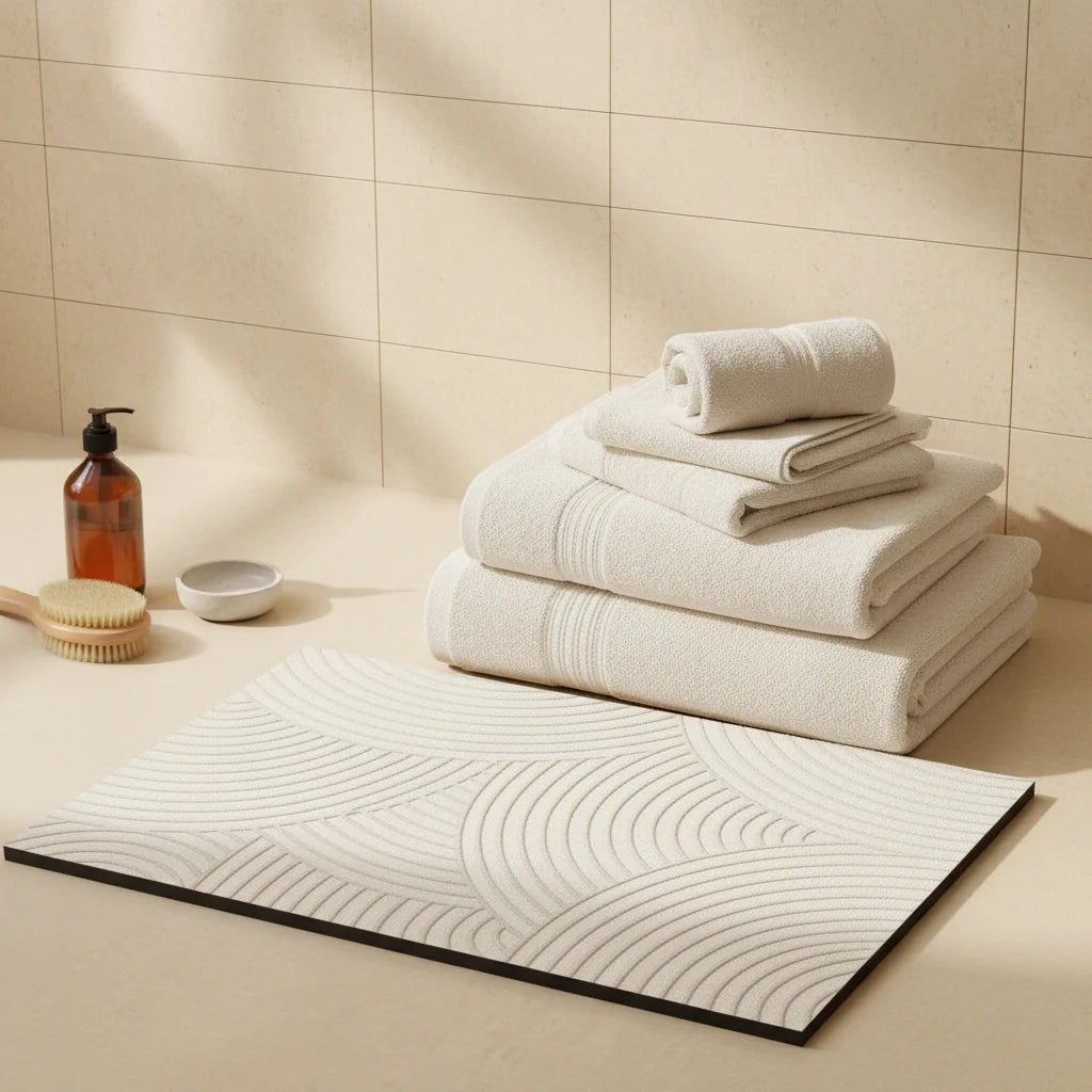 Tapis De Bain Design Motif 60x120cm