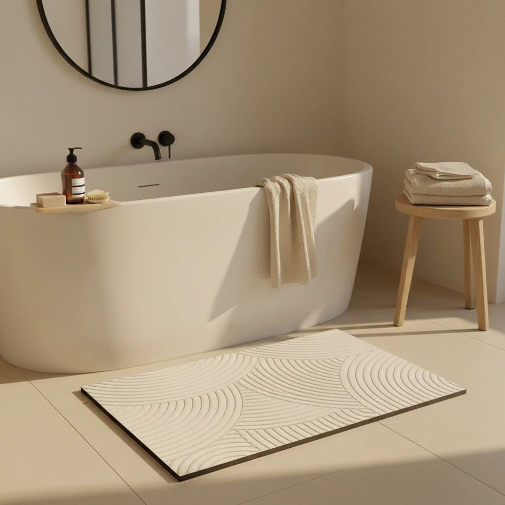 Tapis De Bain Design Motif 60x120cm