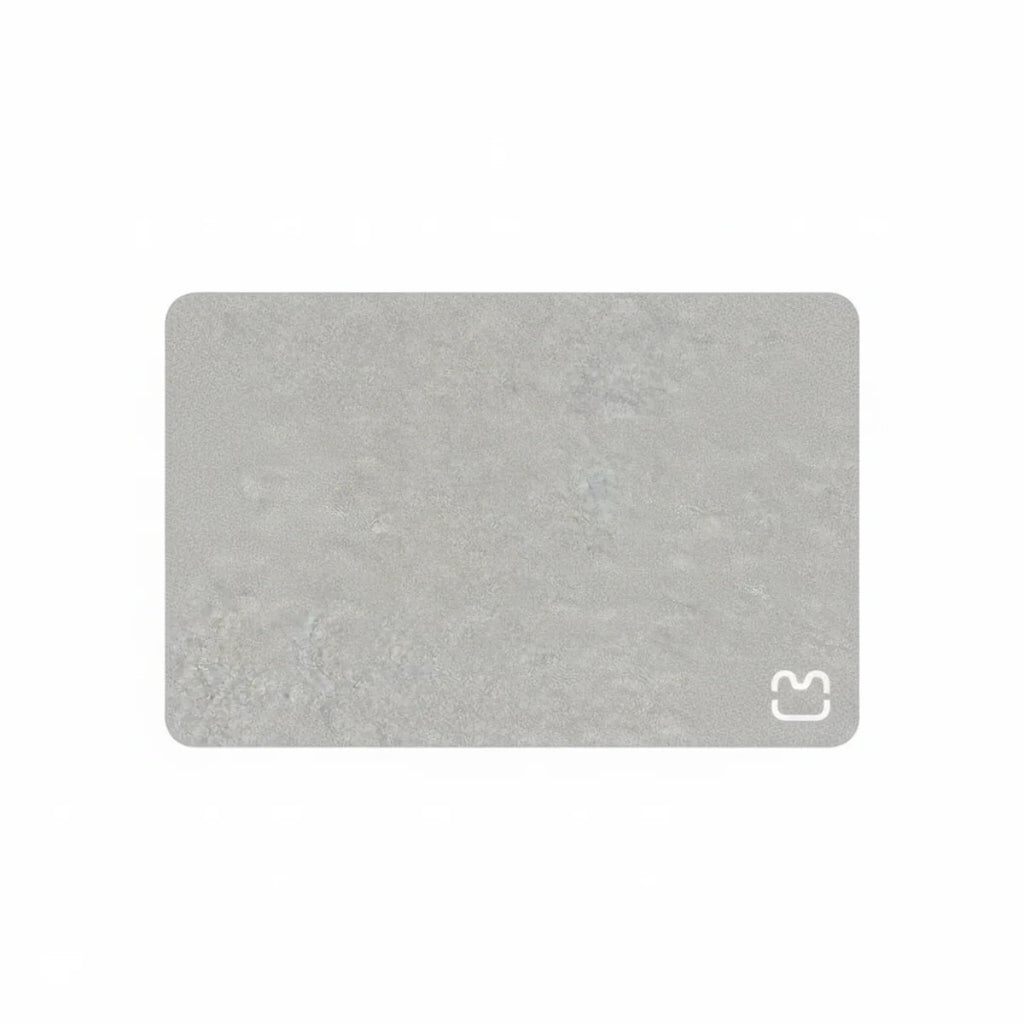 Tapis De Bain Diatomite 80-90cm Gris Minéral