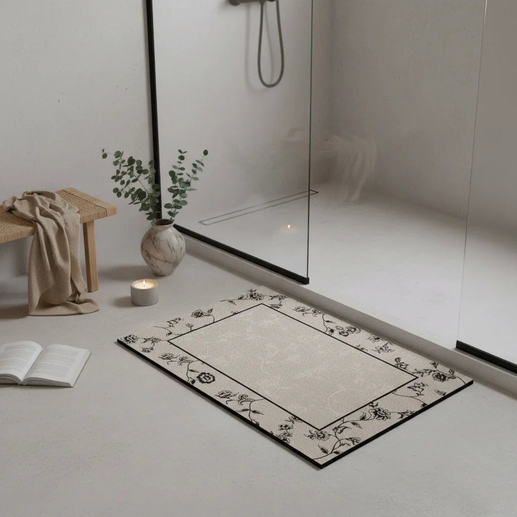 Tapis de Bain Diatomite Baroque