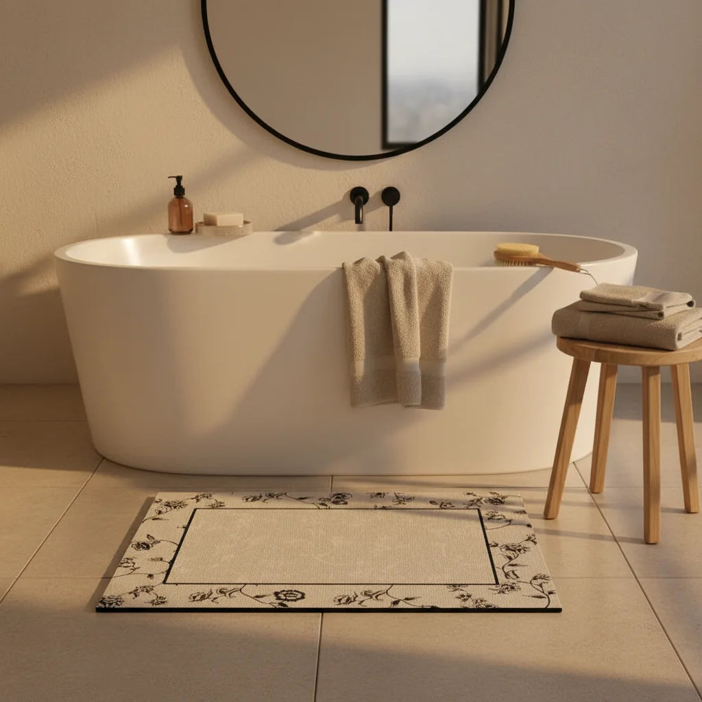 Tapis de Bain Diatomite Baroque