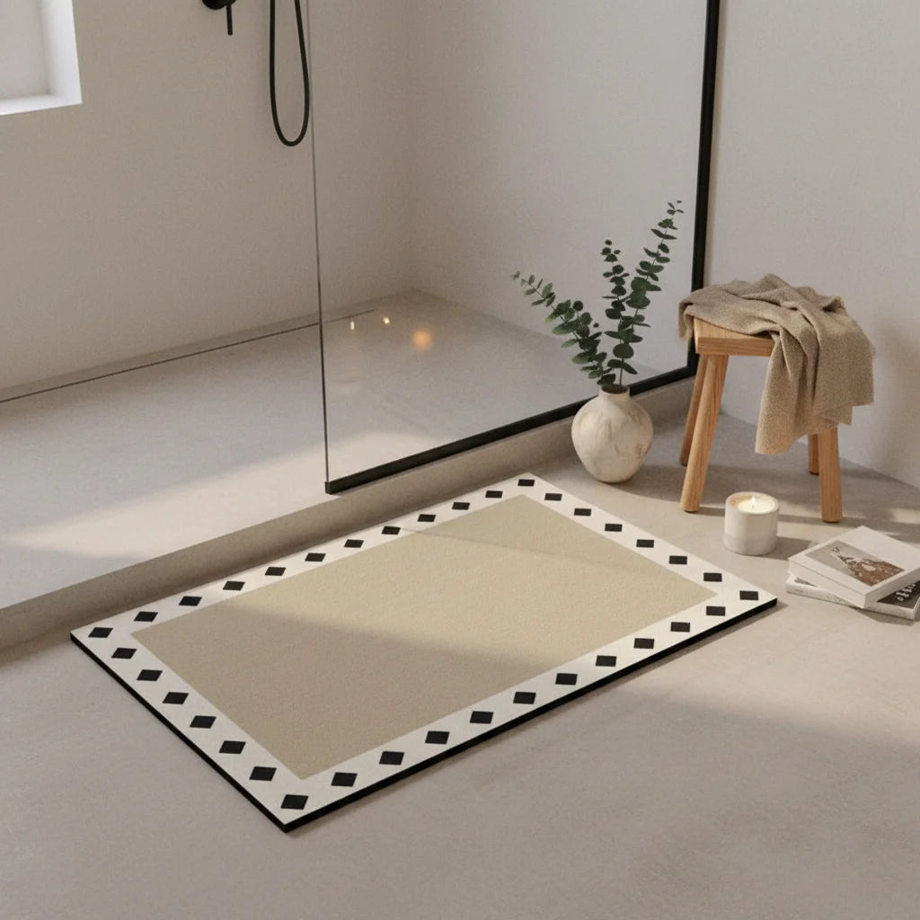 Tapis de Bain Diatomite Design