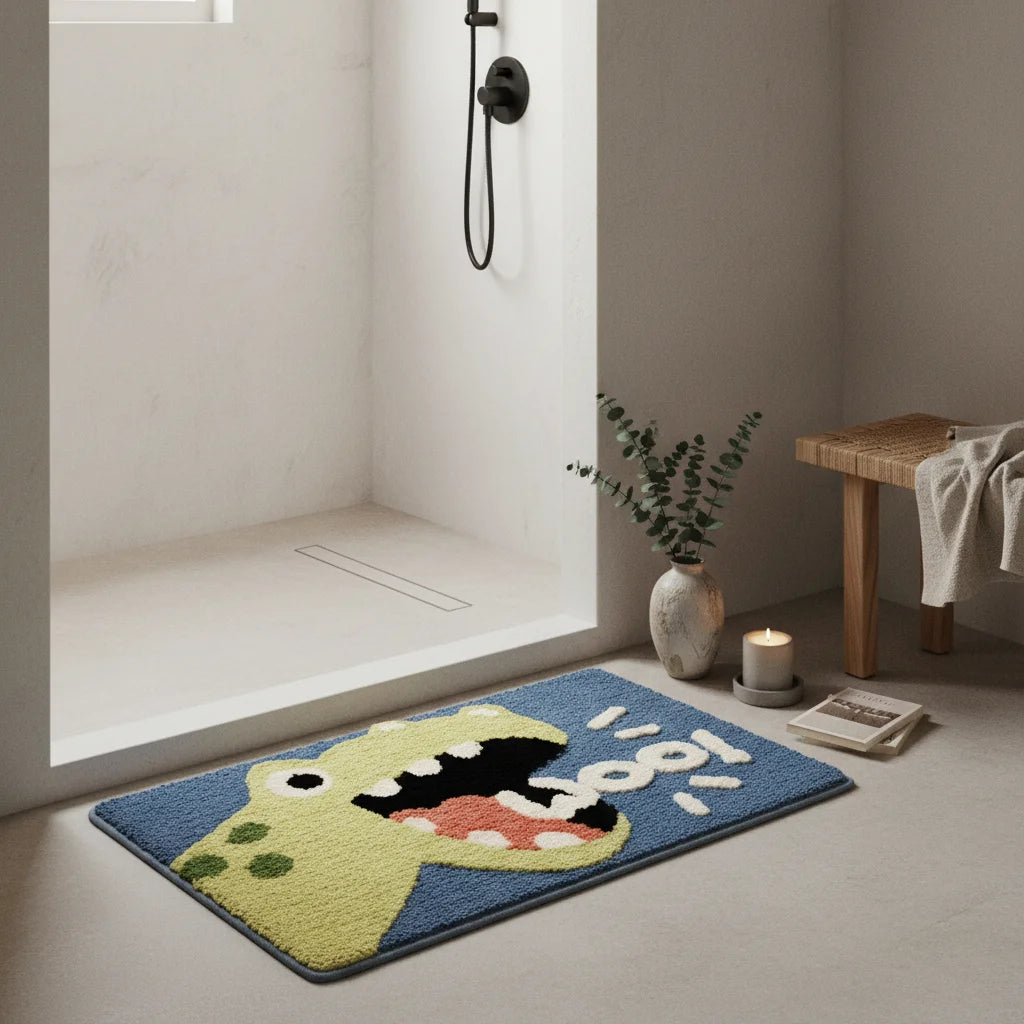 Tapis De Bain Dinosaur