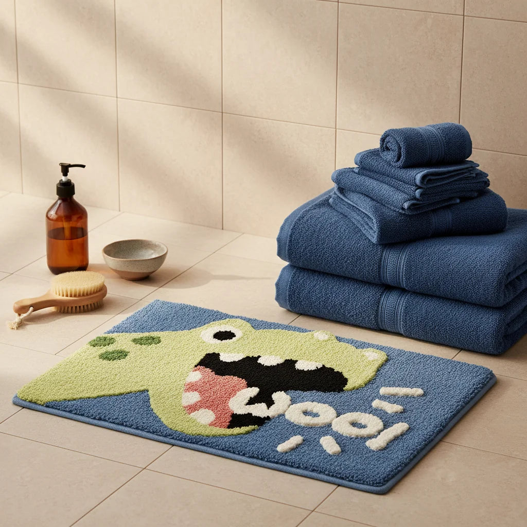 Tapis De Bain Dinosaur
