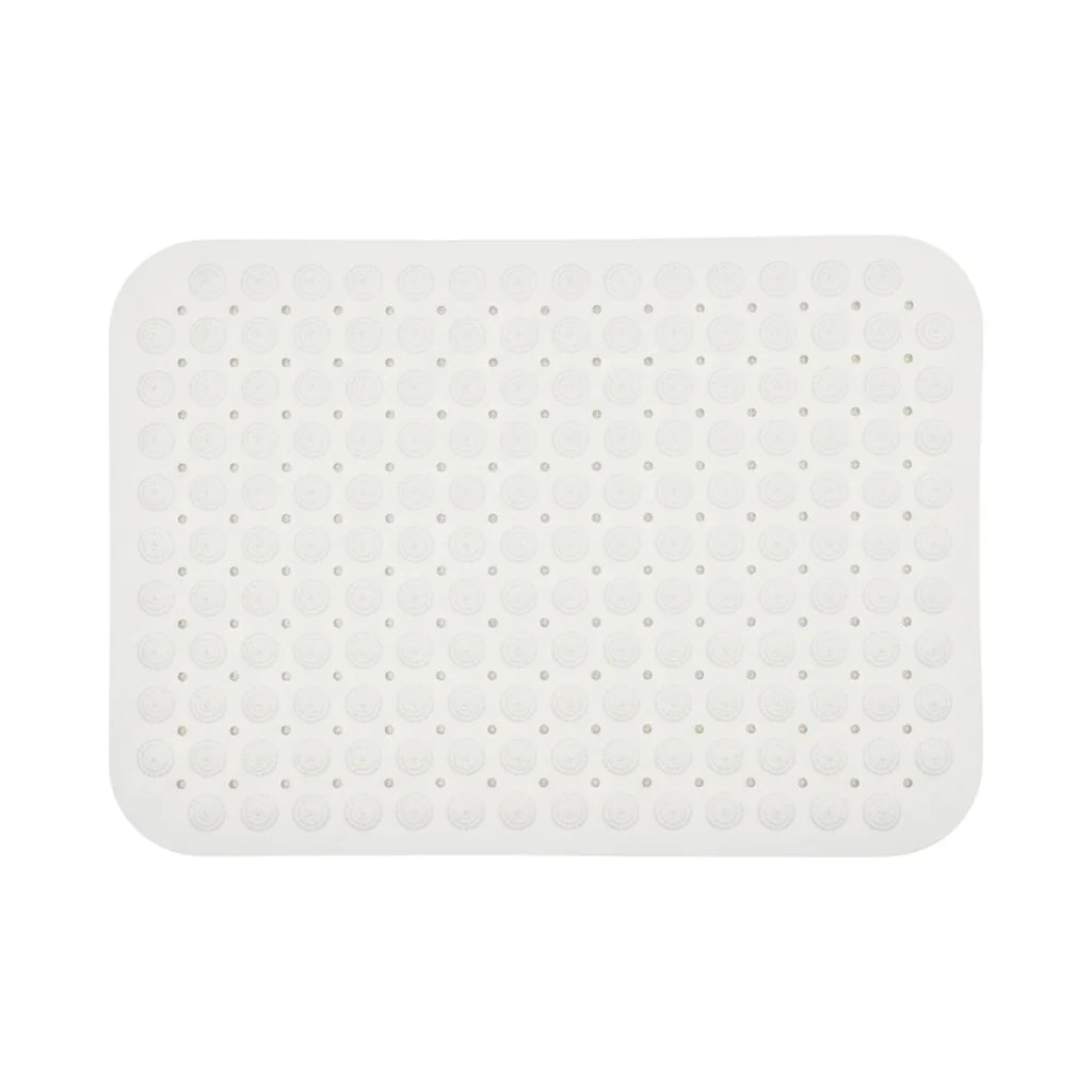 Tapis de Bain Douche Blanc Naturel