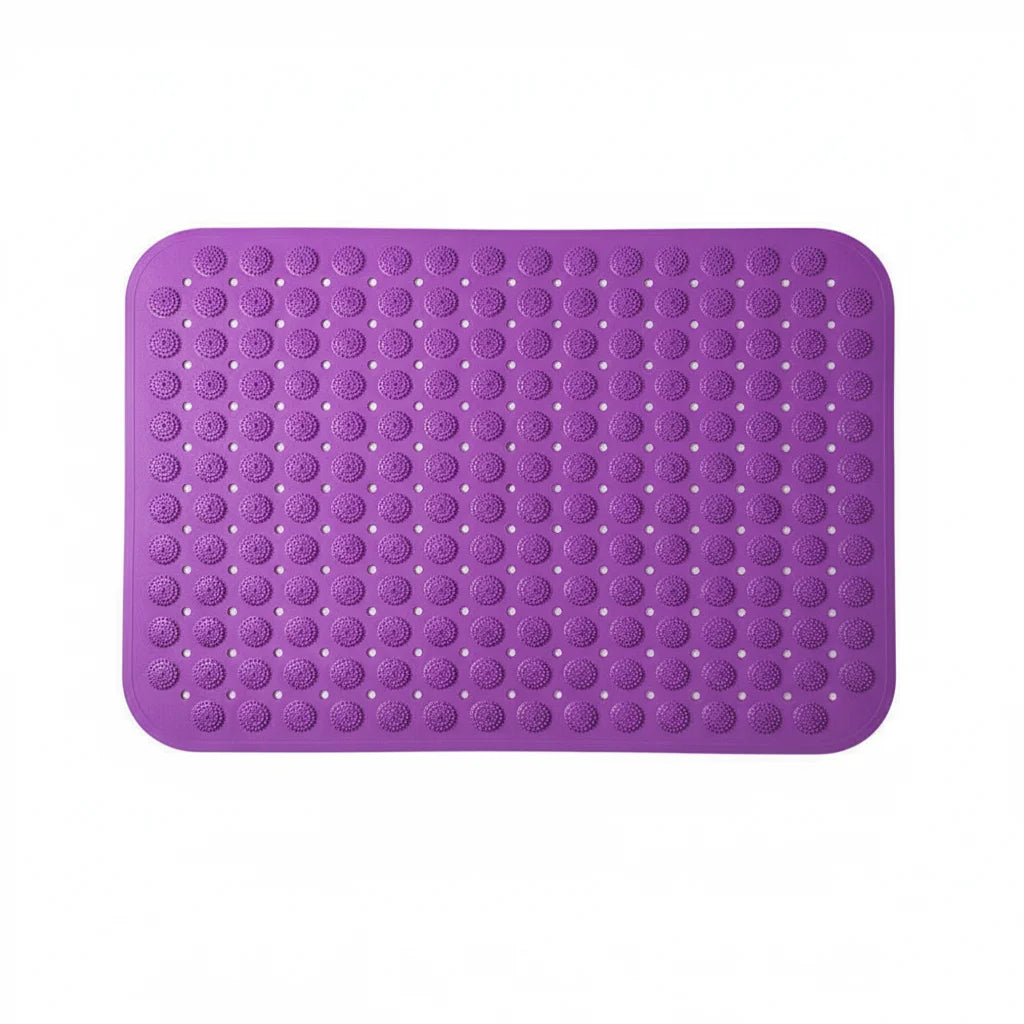 Tapis de Bain Douche Violet Prune