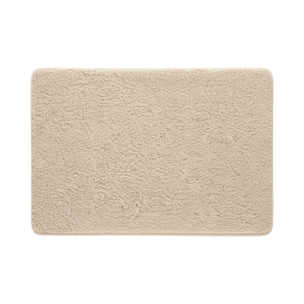 Tapis De Bain Doux Beige Sable