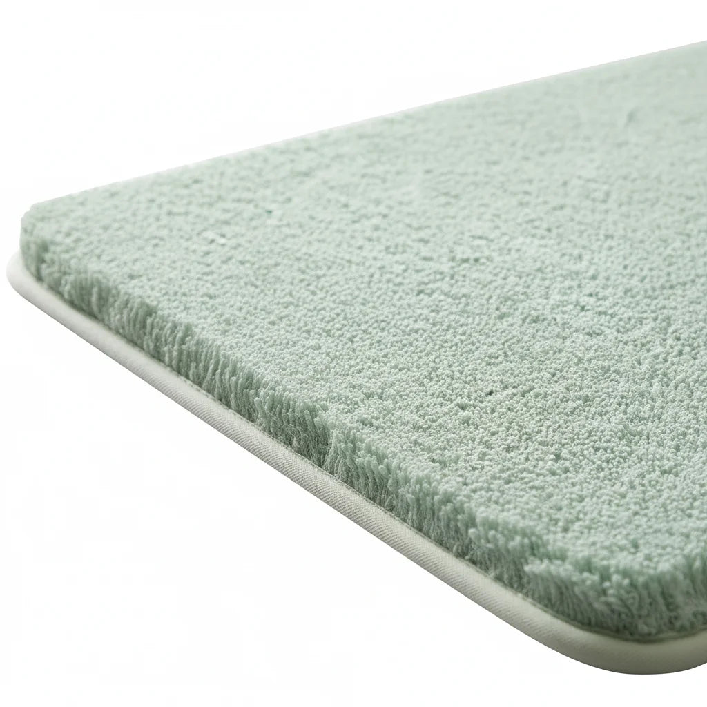 Tapis De Bain Doux Vert Menthe