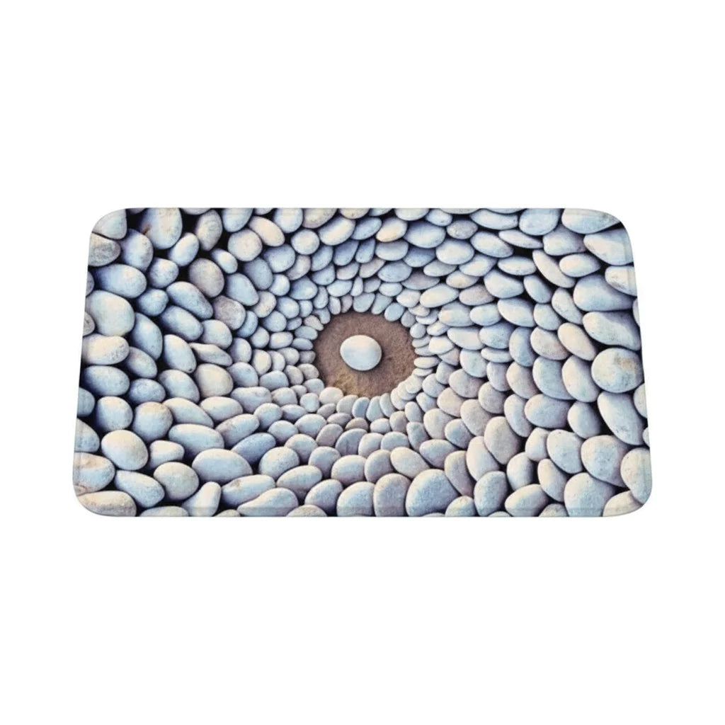 Tapis De Bain Effet Galet 60x90cm