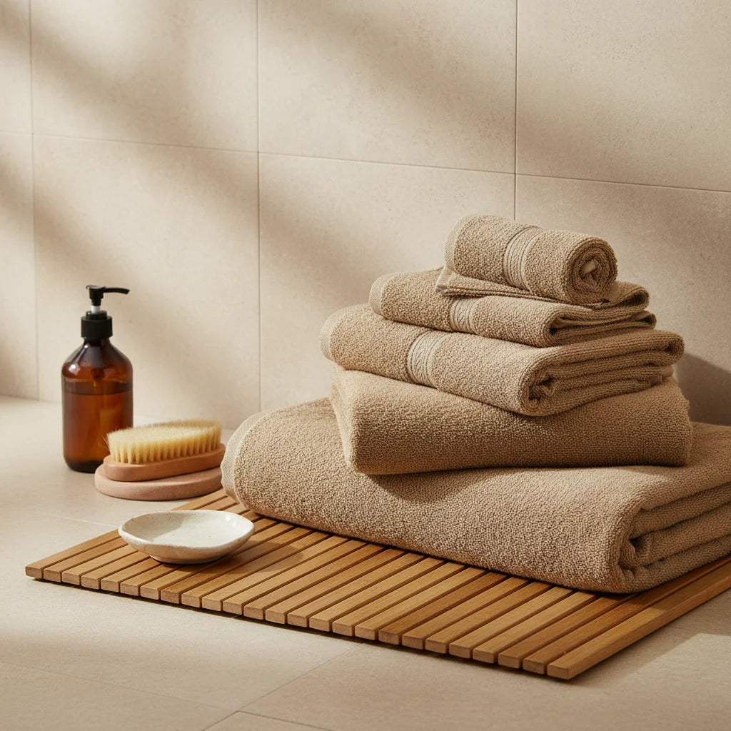 Tapis De Bain En Bambou