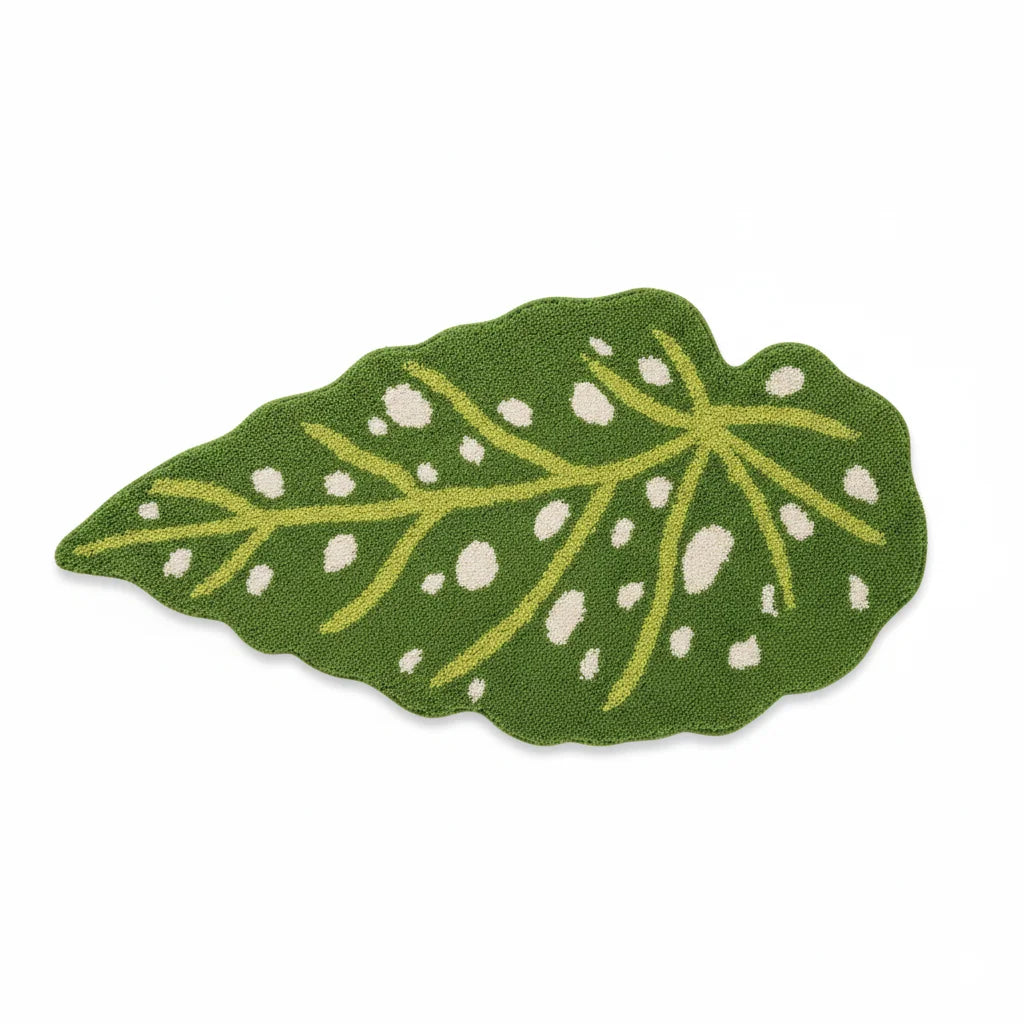 Tapis de Bain en forme de Feuille