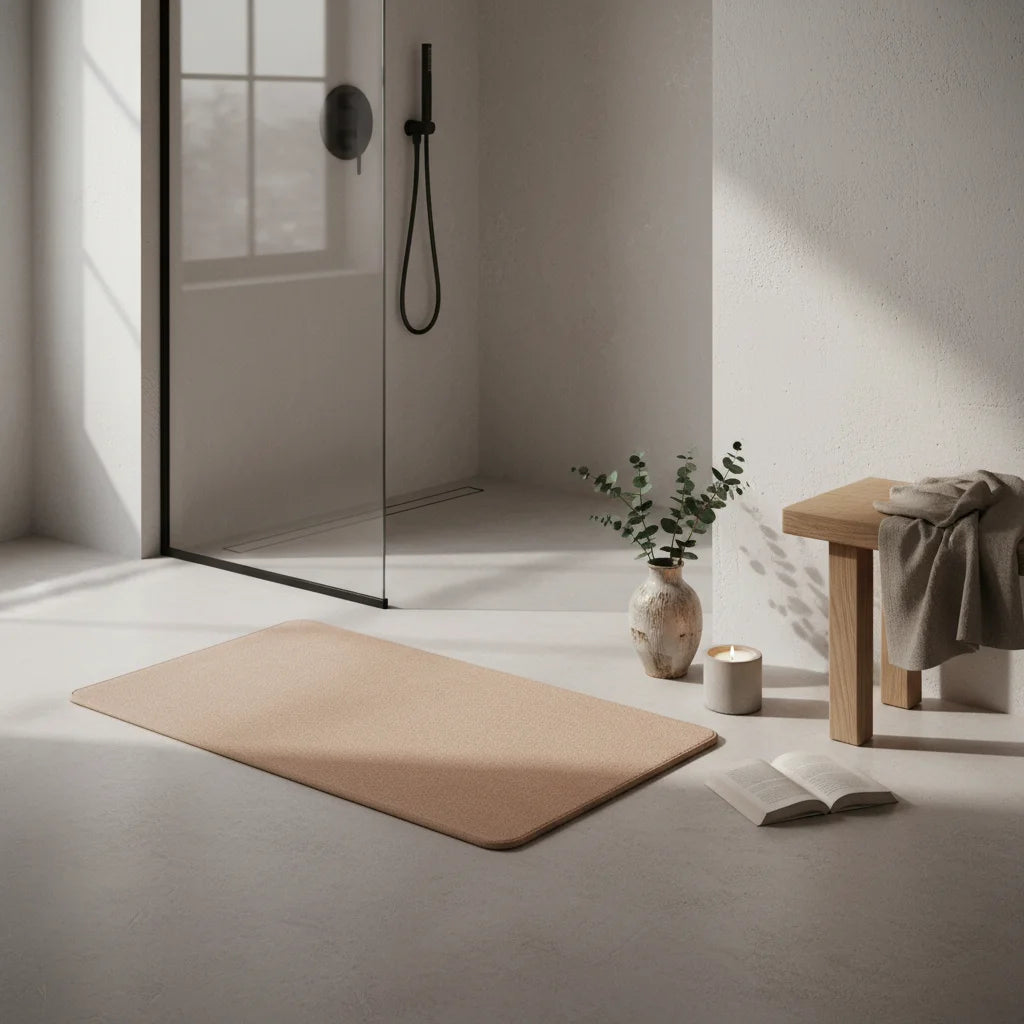 Tapis de Bain en Pierre de Diatomite