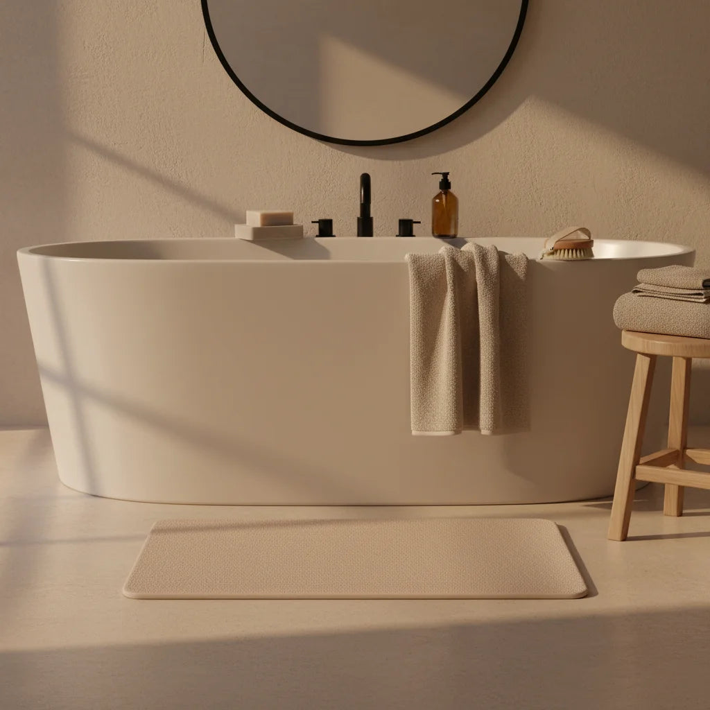 Tapis de Bain en Pierre de Diatomite