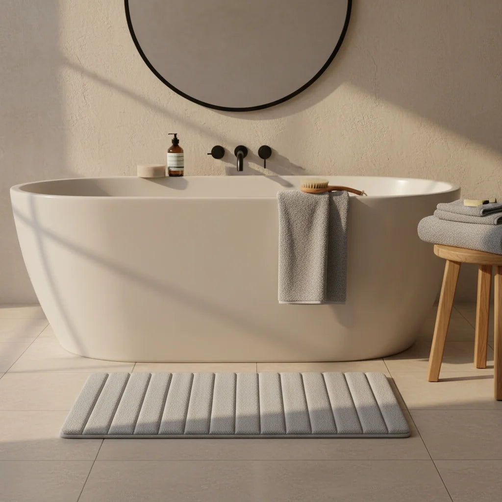 Tapis de Bain Épais et Long