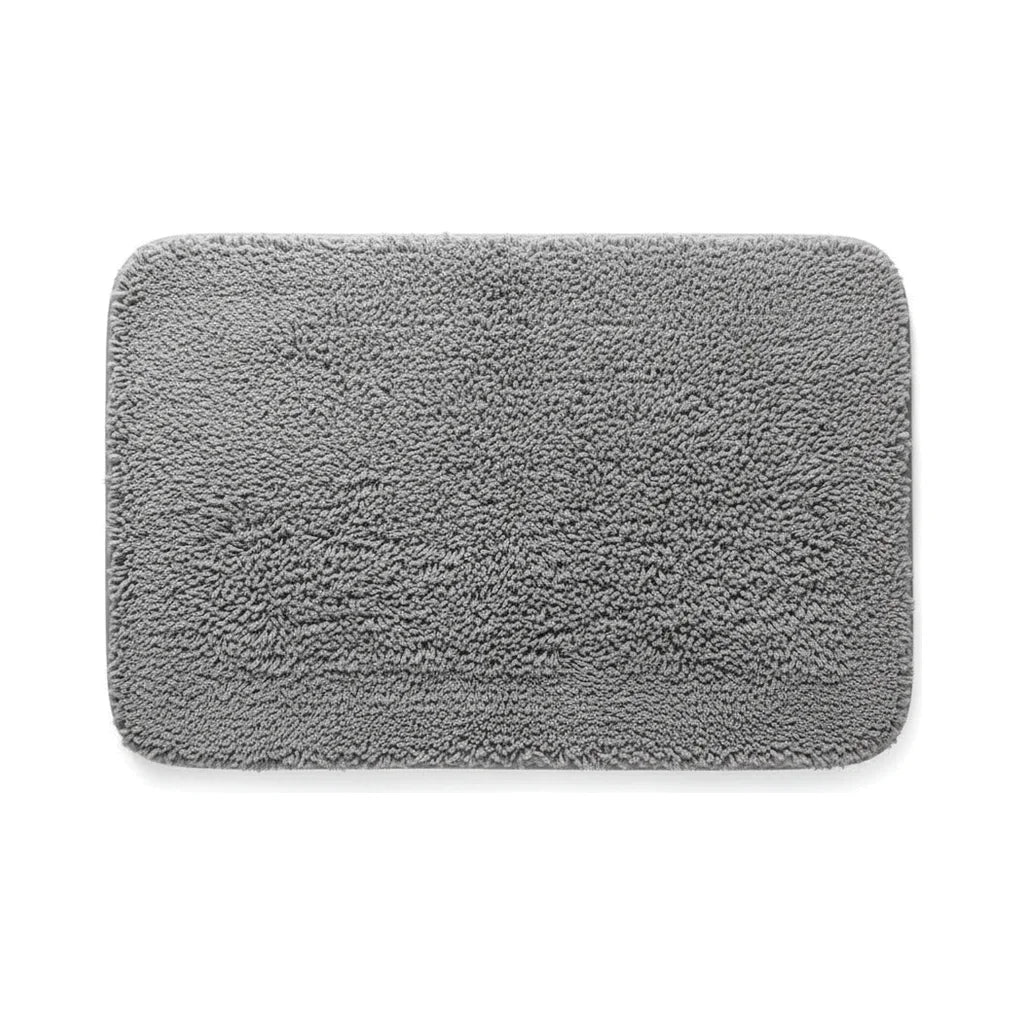 Tapis De Bain Épais Et Moelleux Gris Perle