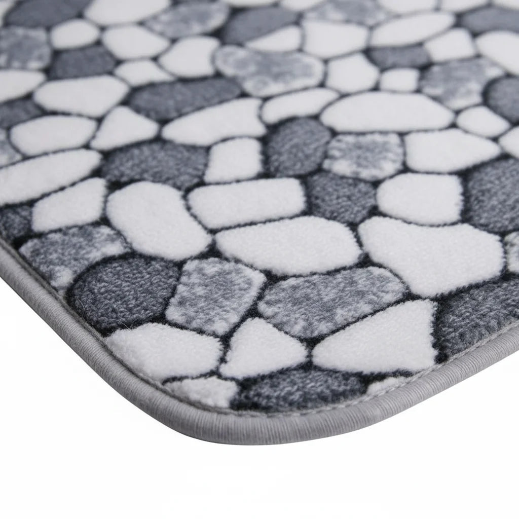 Tapis de Bain Galet Gris