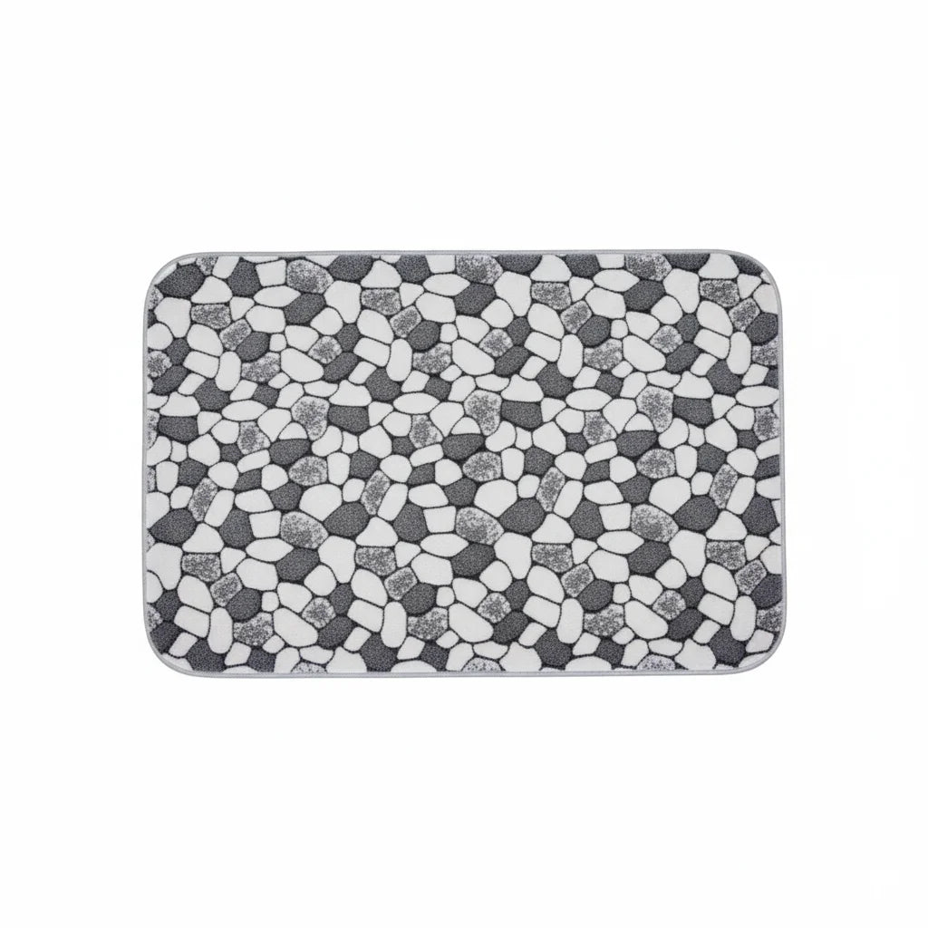 Tapis de Bain Galet Gris