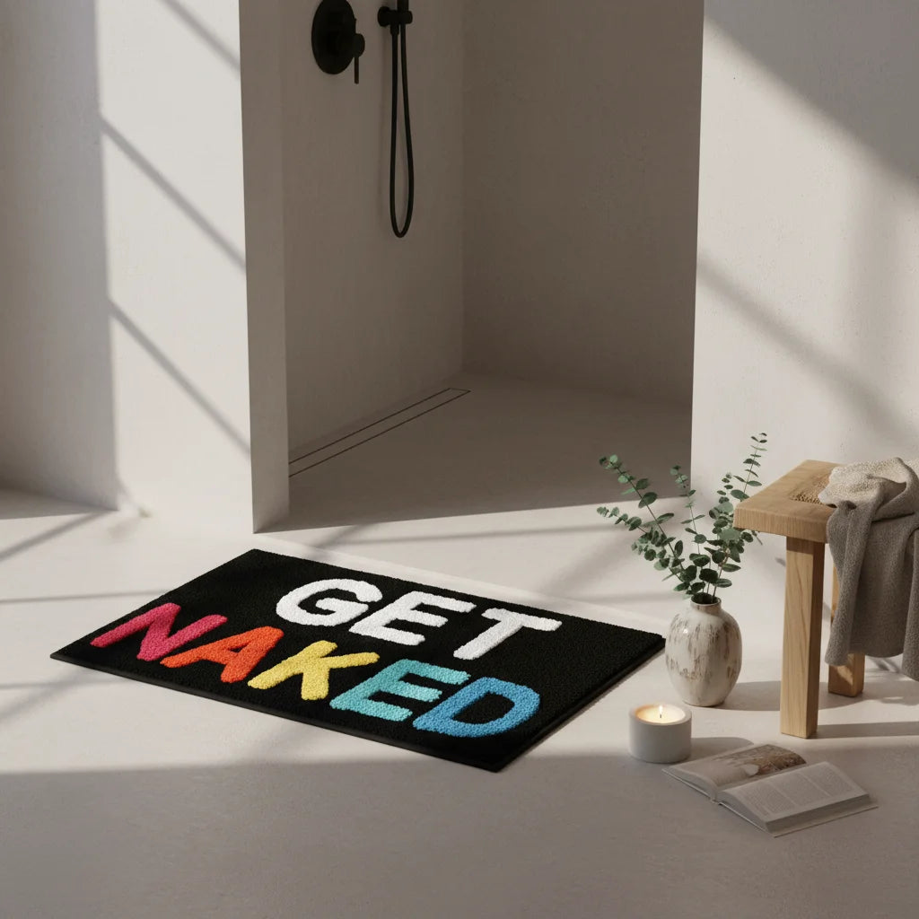 Tapis De Bain Get Naked Blacknaked