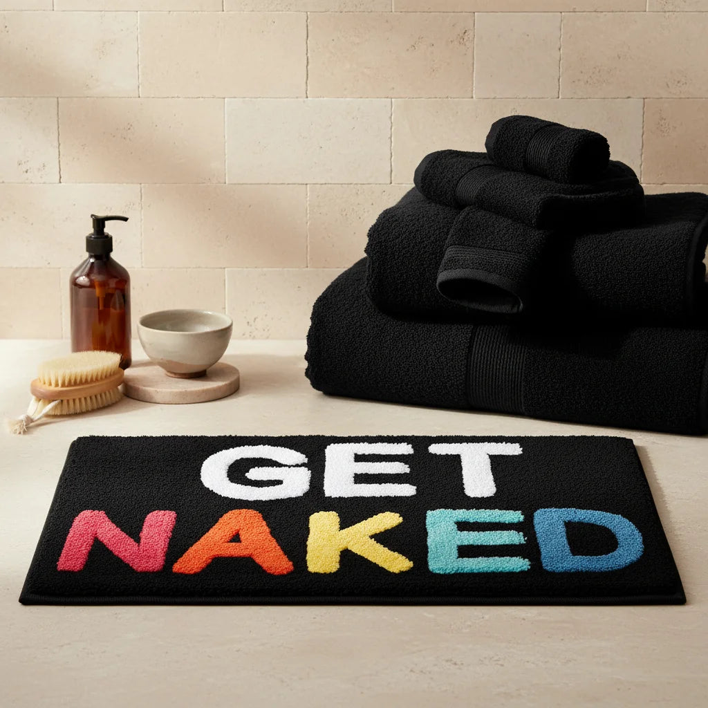 Tapis De Bain Get Naked Blacknaked