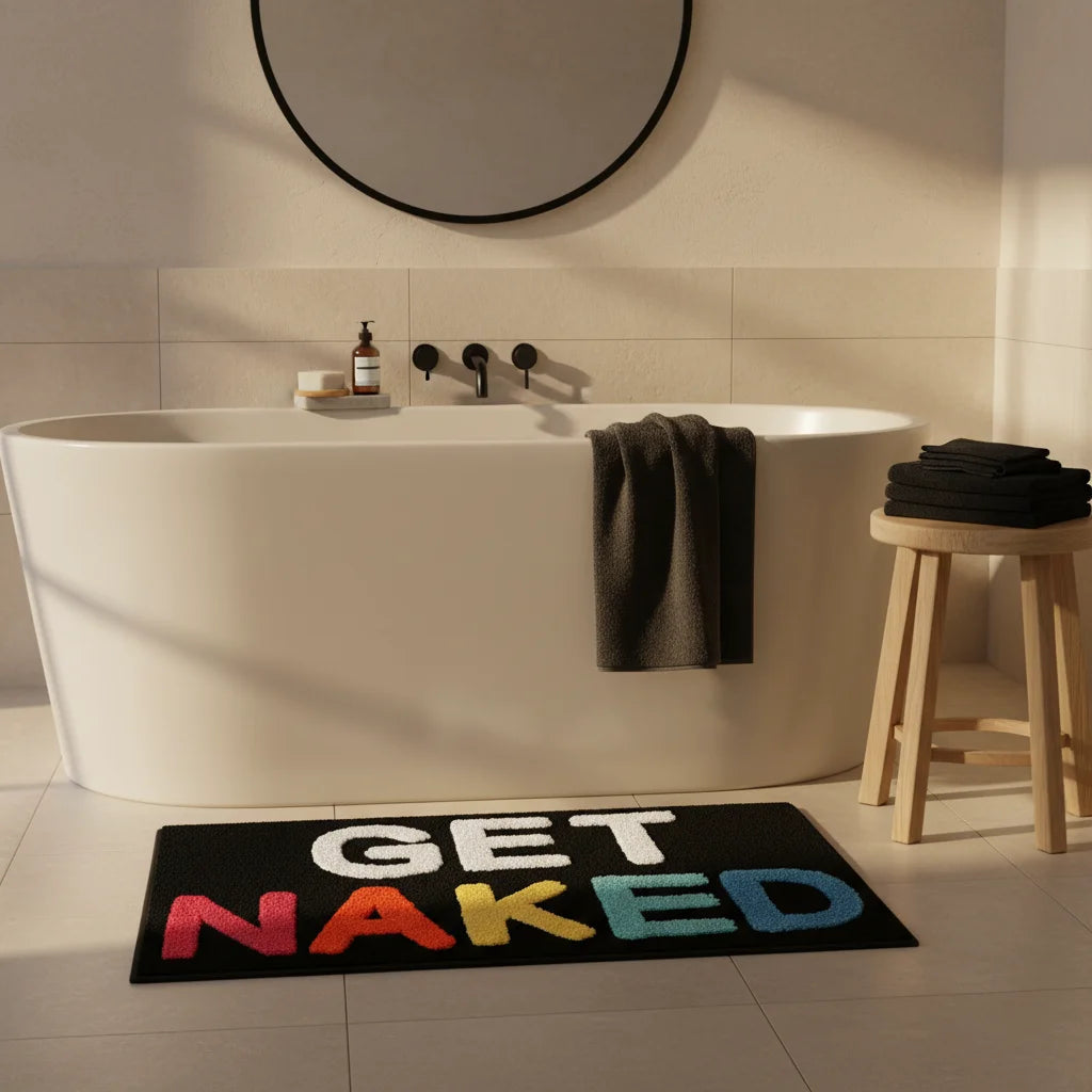 Tapis De Bain Get Naked Blacknaked