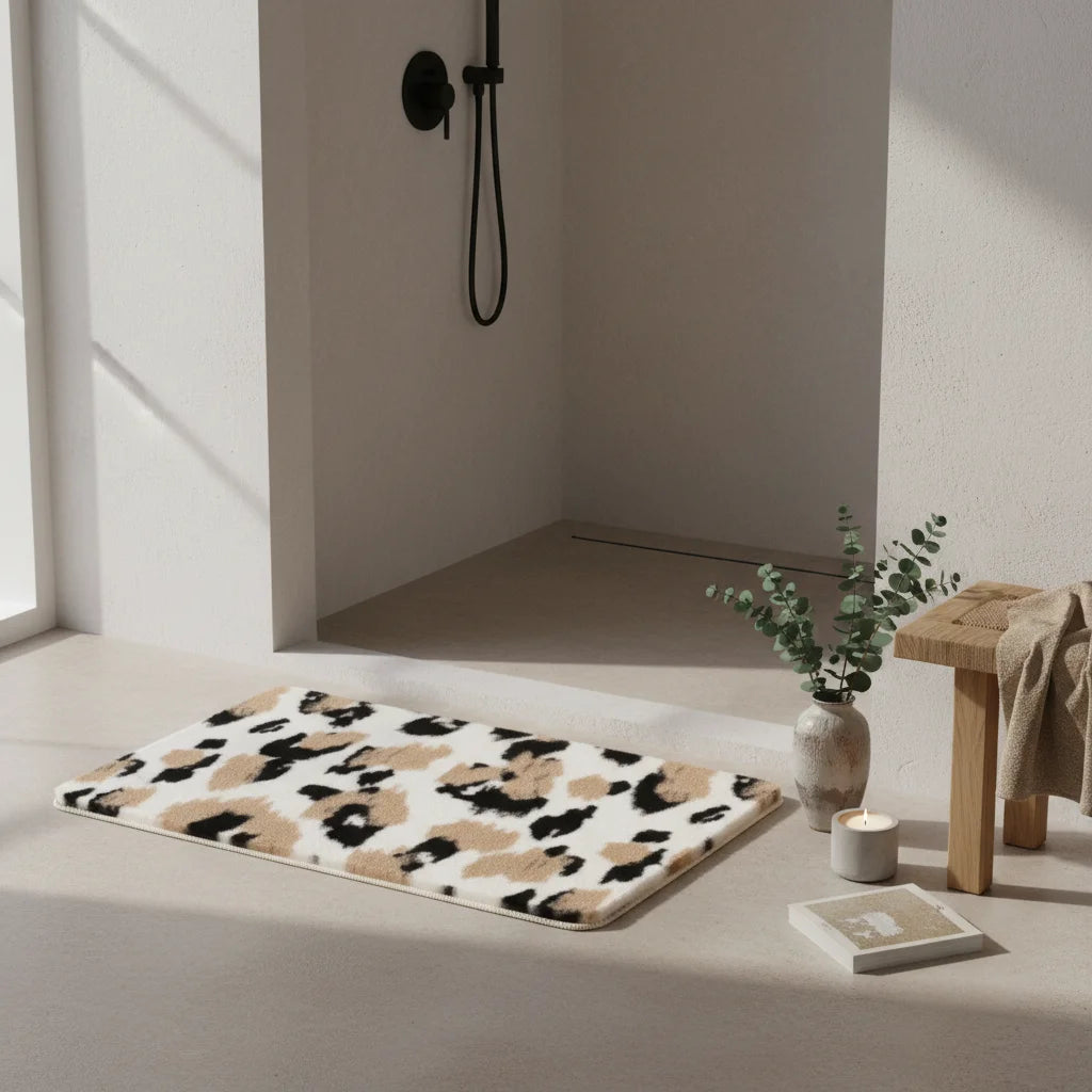Tapis de Bain Léopard 60x90cm