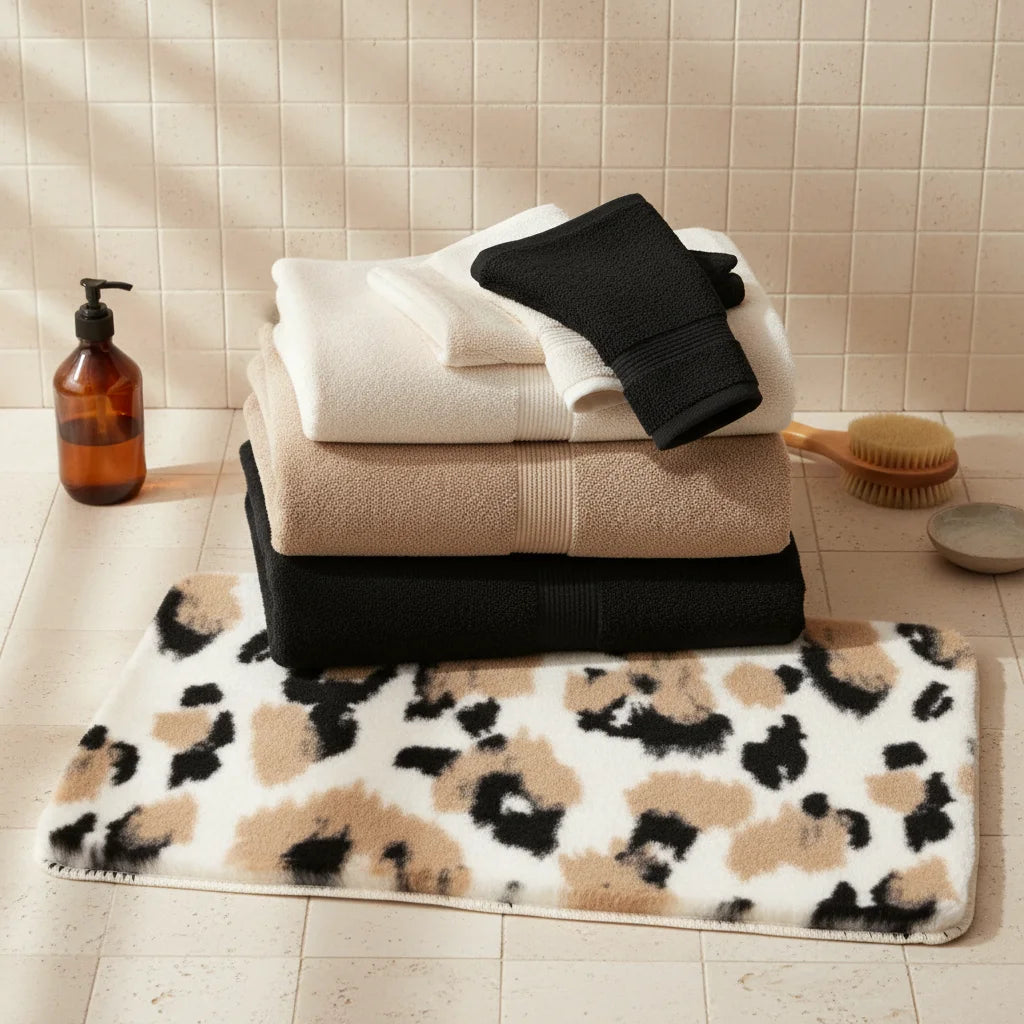 Tapis de Bain Léopard 60x90cm