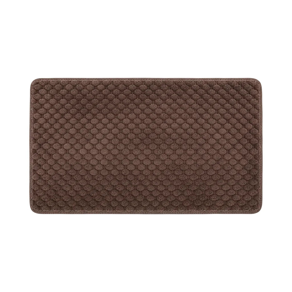 Tapis de Bain Marron Chocolat maroon