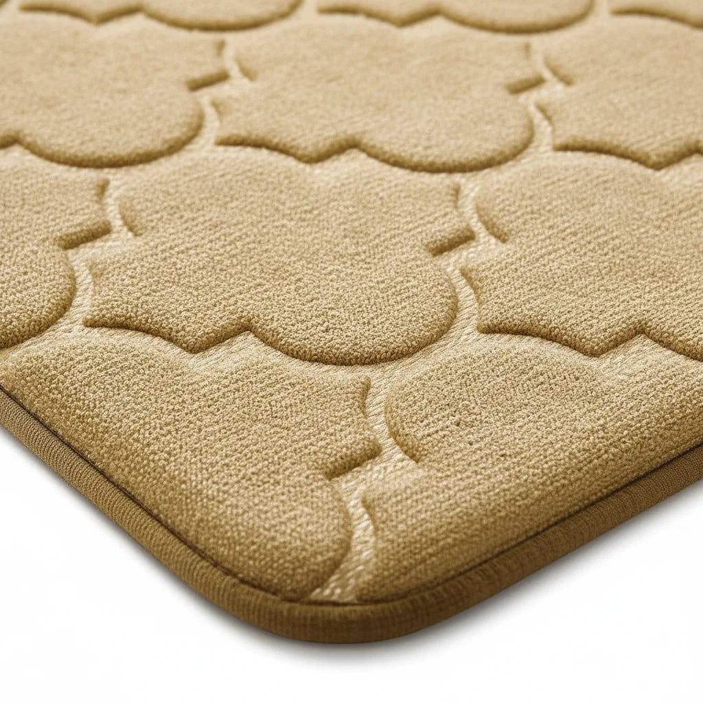 Tapis de Bain Mémoire de Forme Sable Chaud