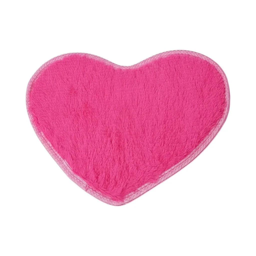 Tapis de Bain Microfibre Chenille Rose Fuchsia