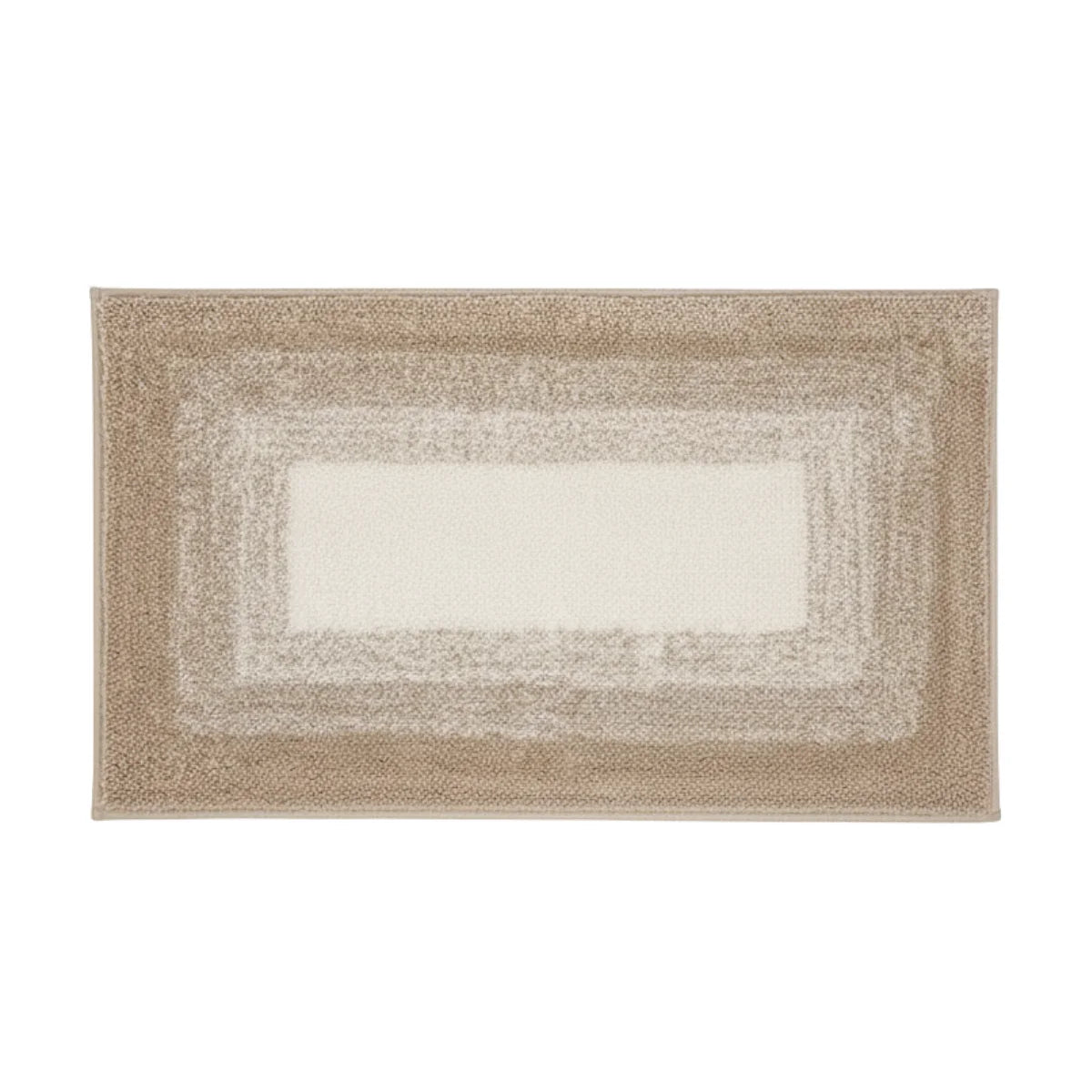 Tapis de Bain Moelleux Beige Dégradé