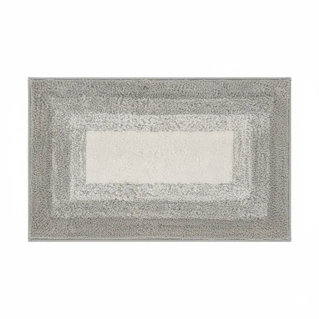 Tapis de Bain Moelleux Gris Dégradé