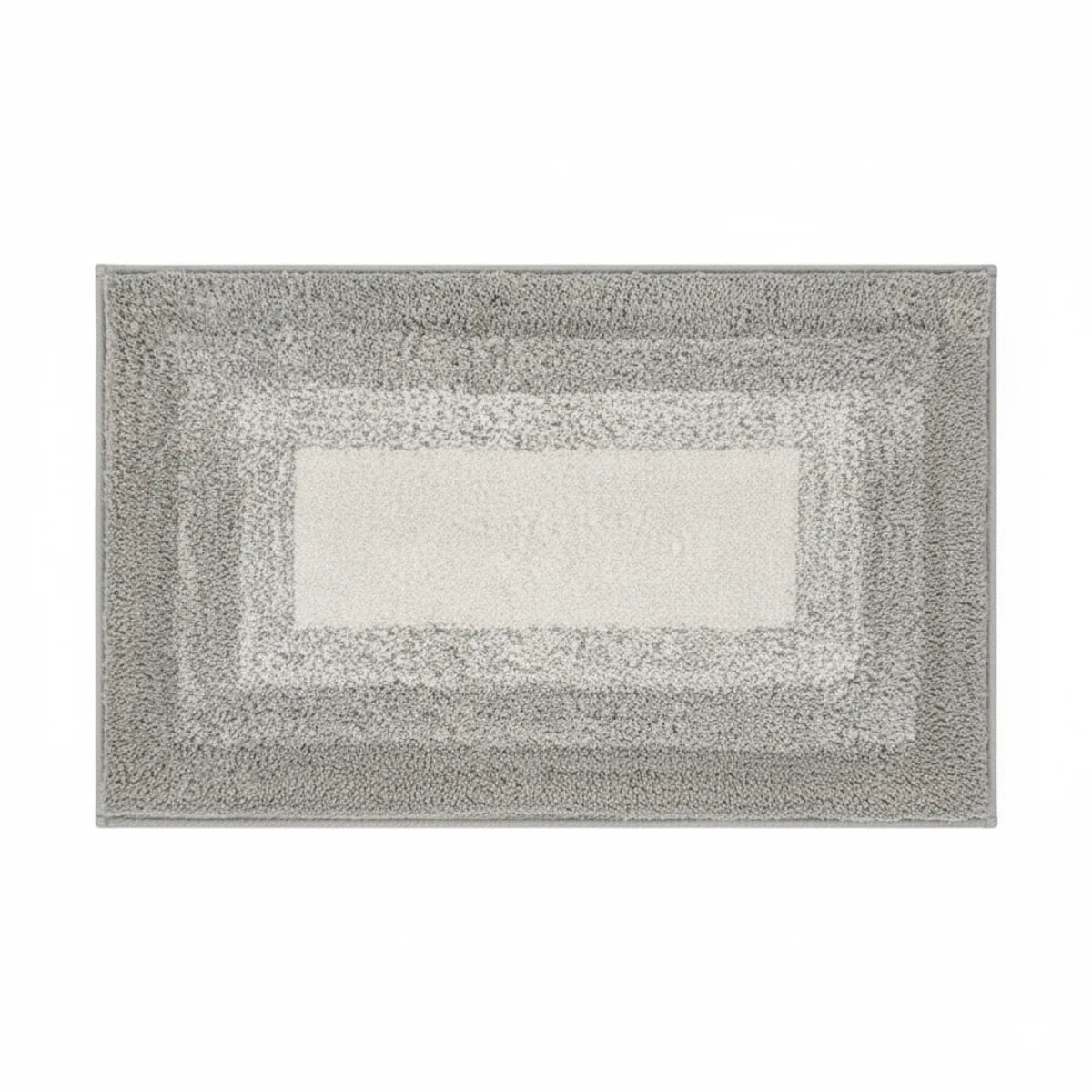 Tapis de Bain Moelleux Gris Dégradé