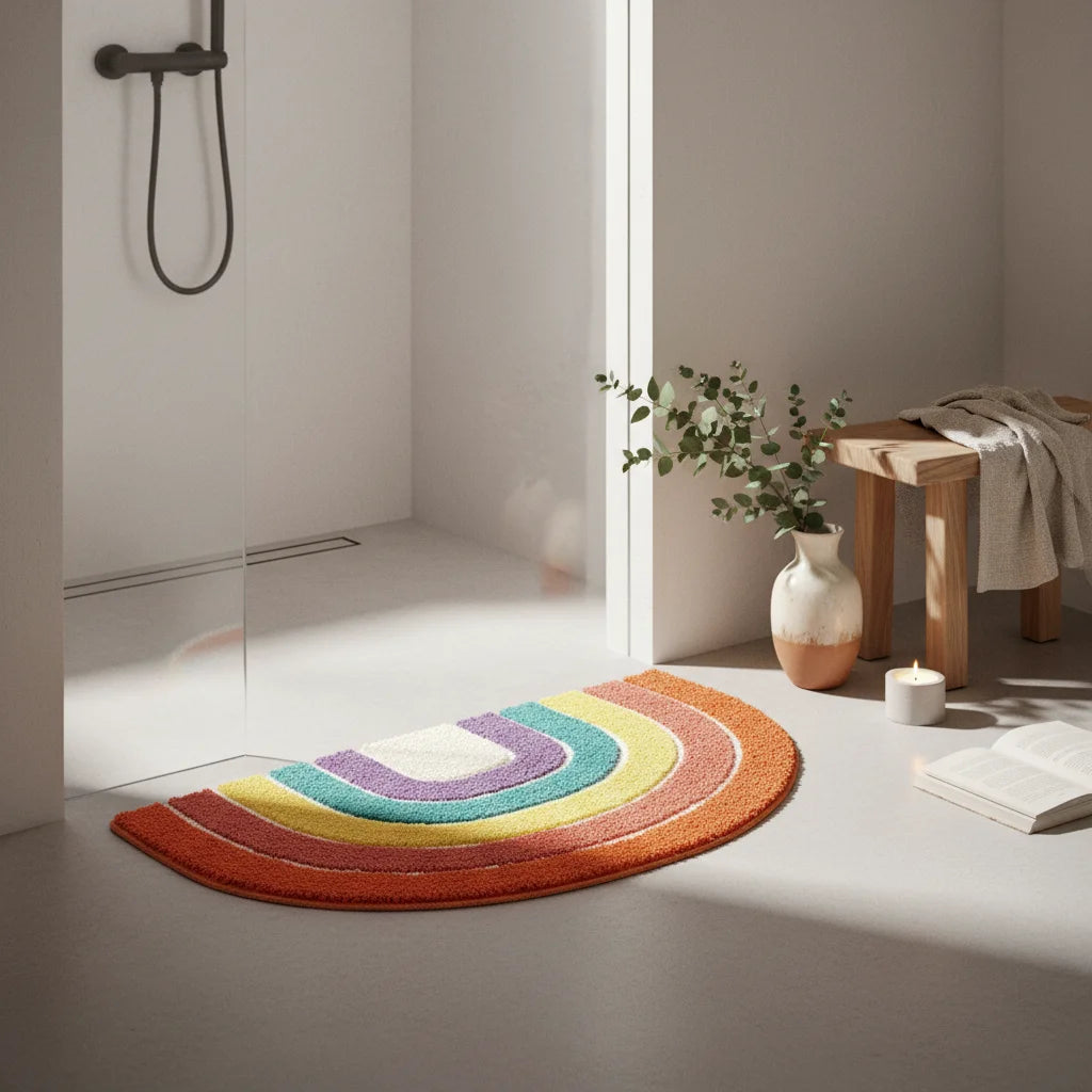 Tapis de Bain Multicolore