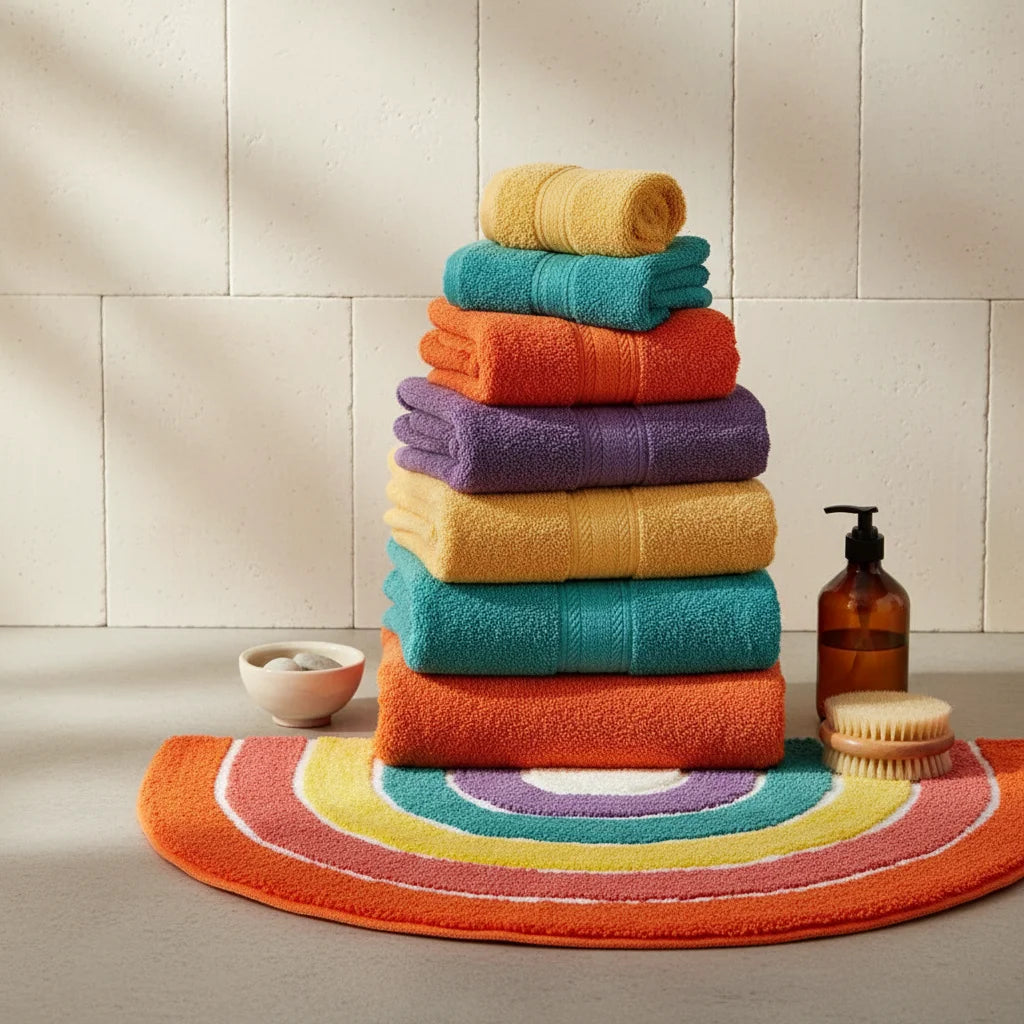 Tapis de Bain Multicolore