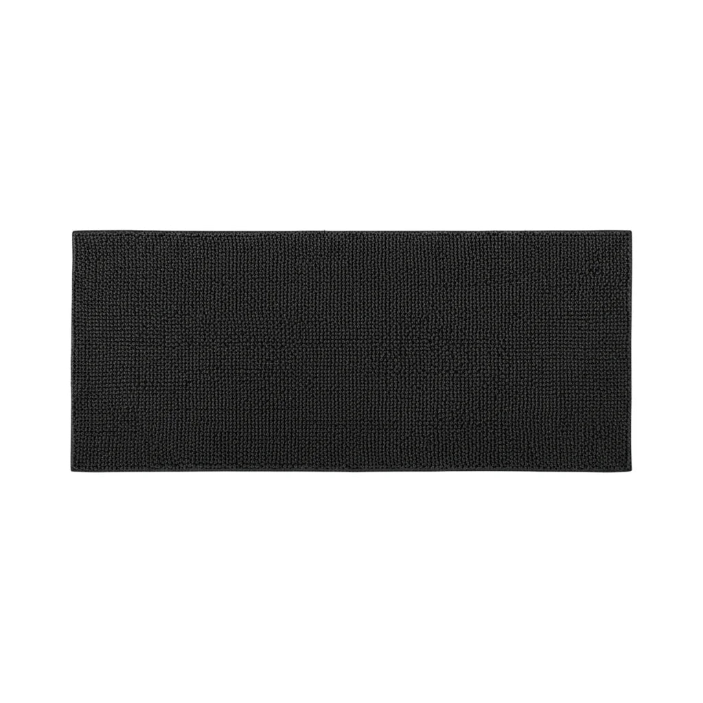 Tapis de Bain Noir 120 cm