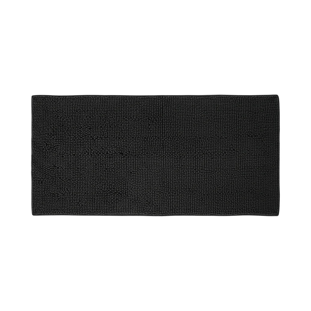Tapis De Bain Noir 40x55cm