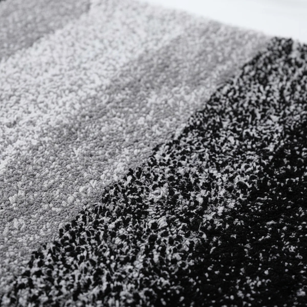 Tapis de Bain Noir et Blanc