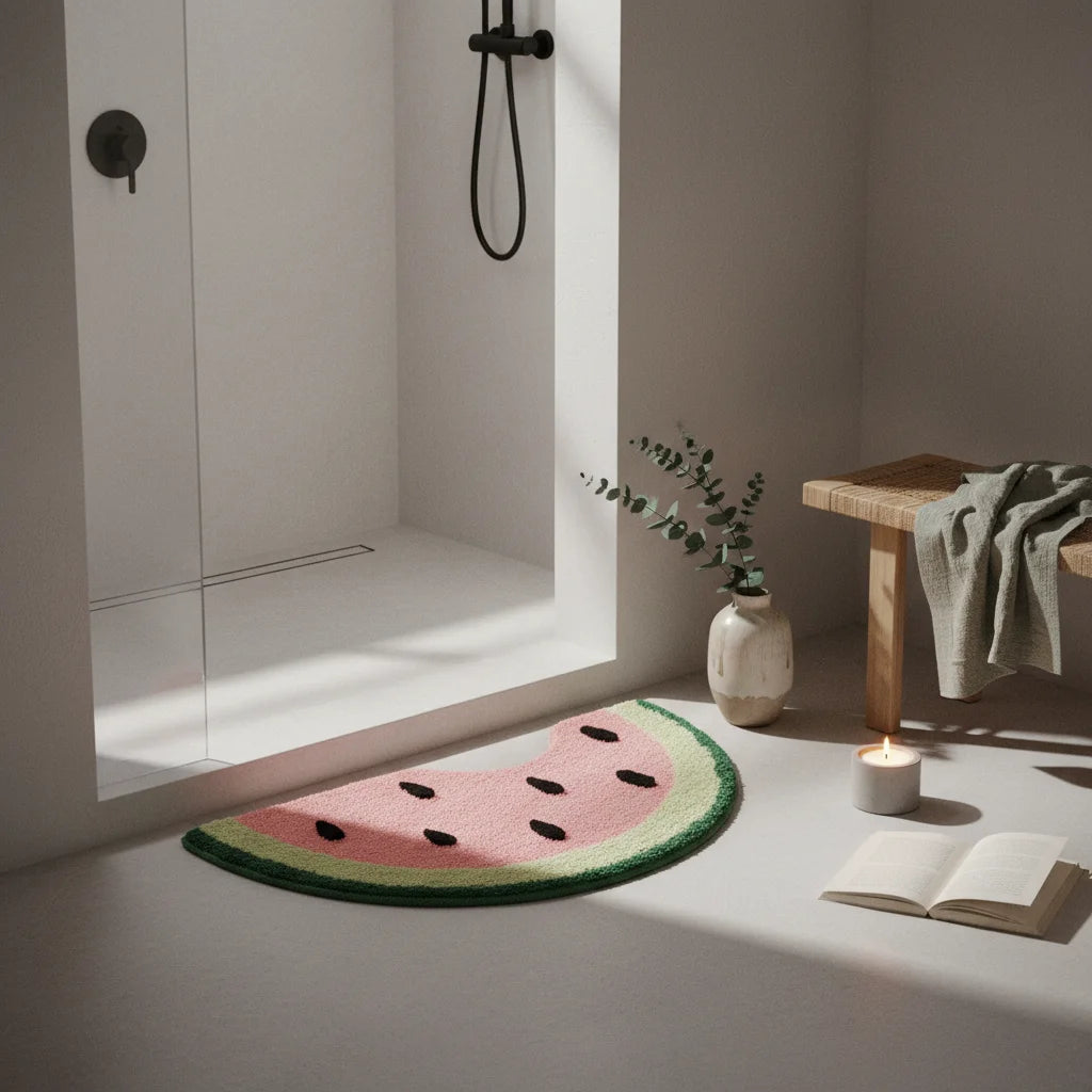 Tapis de Bain Pastèque