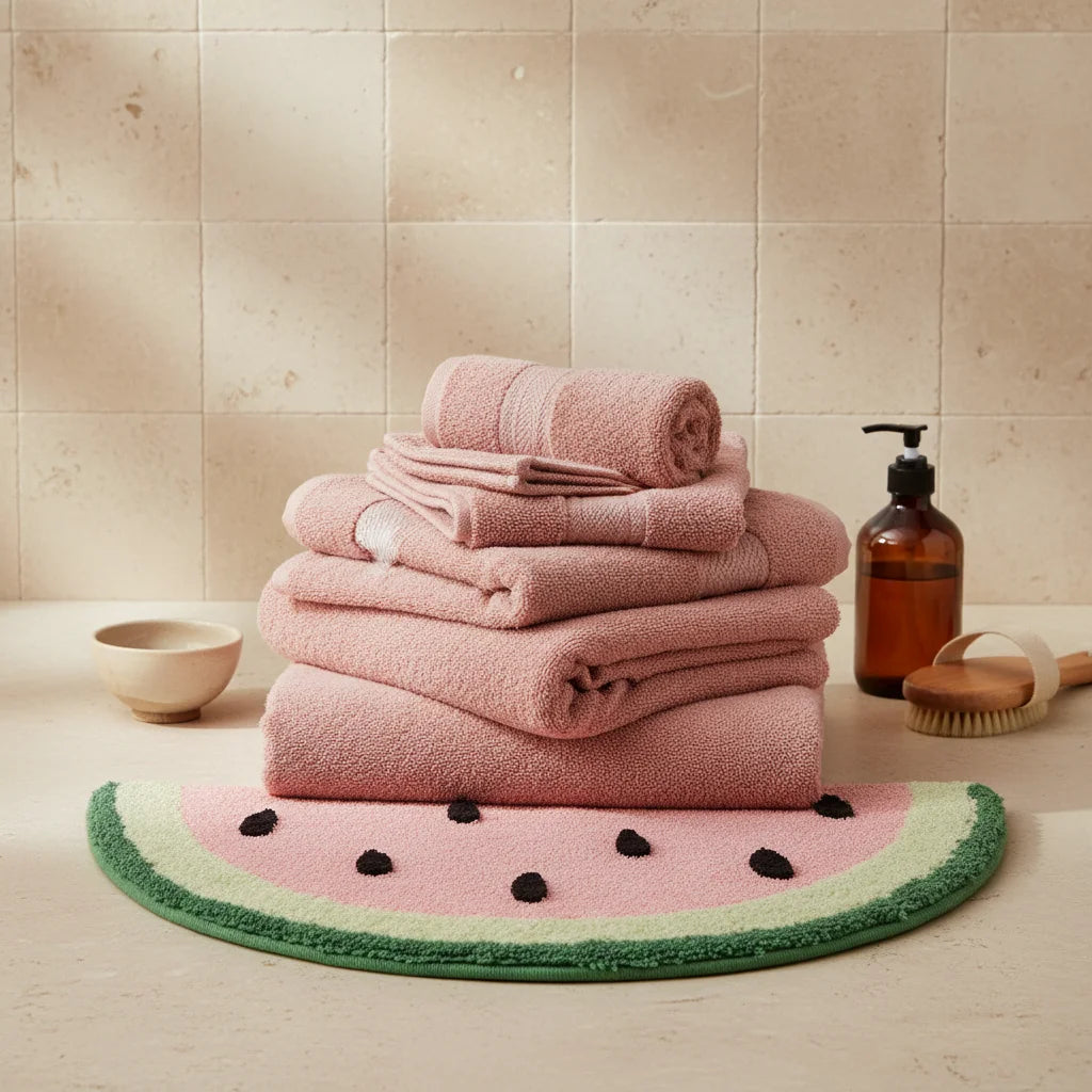 Tapis de Bain Pastèque