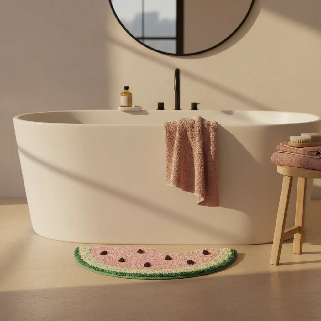 Tapis de Bain Pastèque