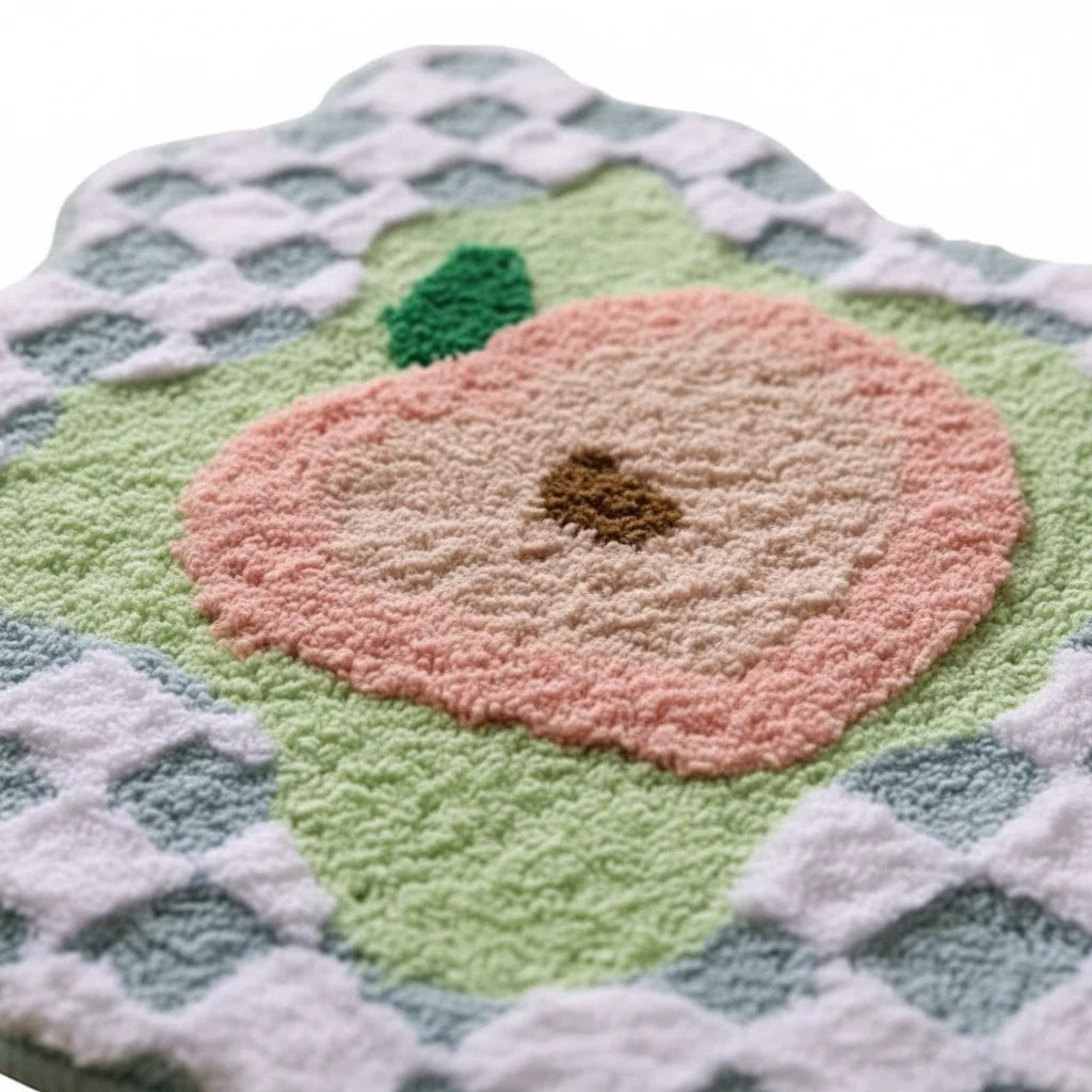 Tapis de Bain Peach Art