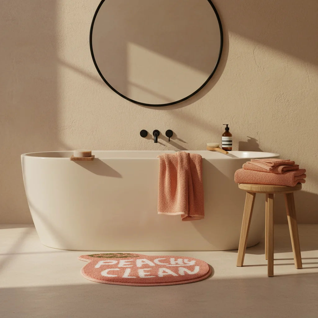 Tapis de Bain Pêche