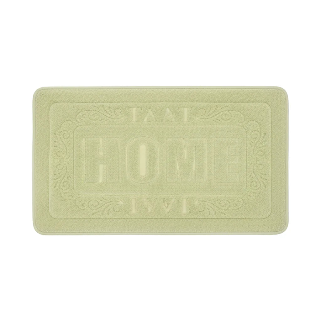 Tapis de Bain Rectangulaire Vert Tilleul