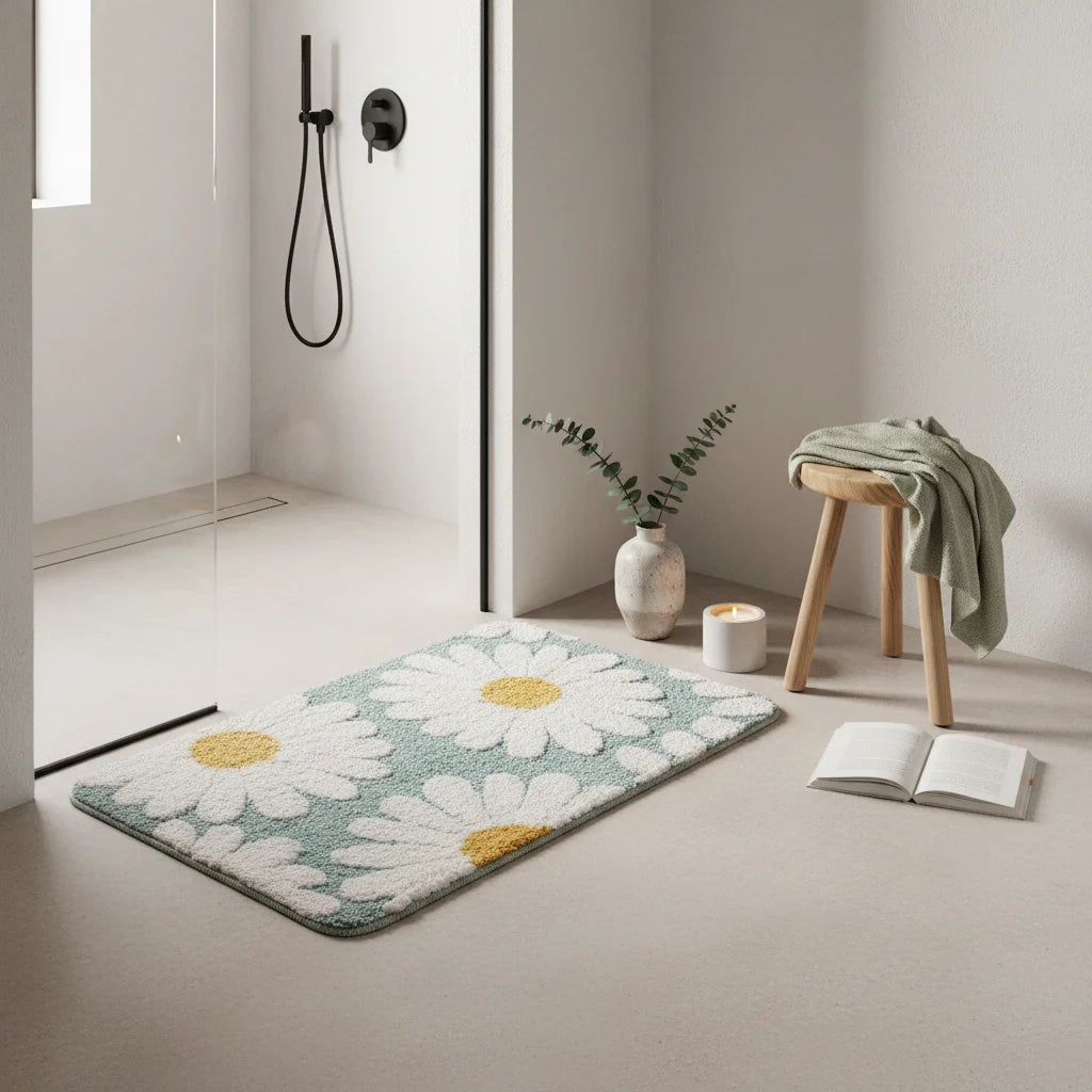 Tapis de Bain Scandinave