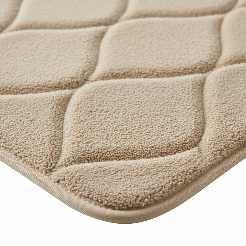 Tapis de Bain Très Epais Bleu marine