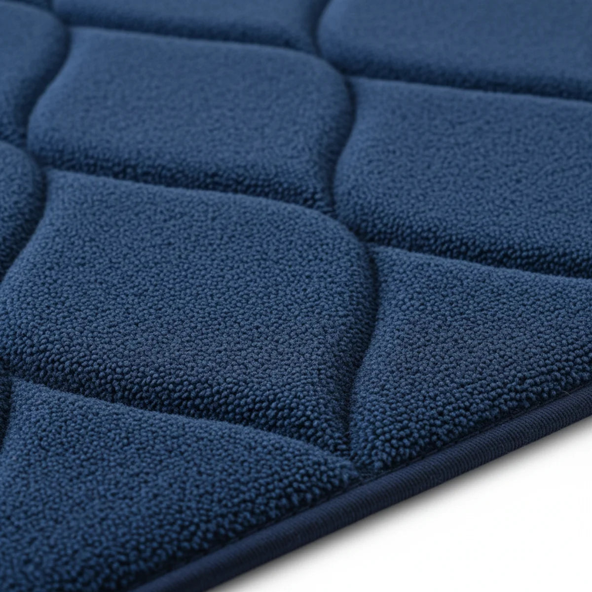Tapis de Bain Très Epais Bleu marine